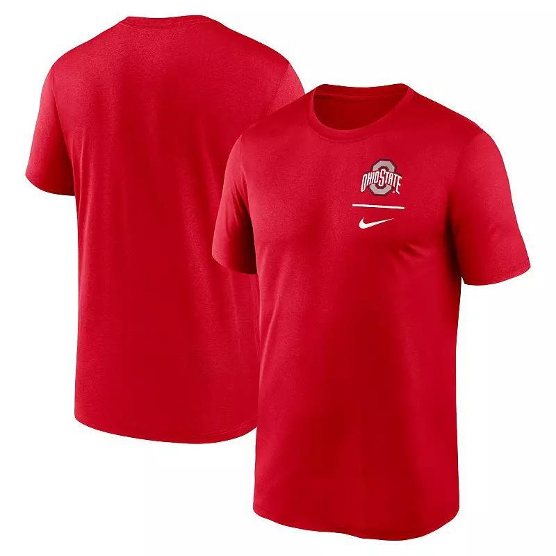 Men's Nike Navy Arizona Wildcats Primary Logo Legend Performance T-Shirt, Size: Large, Blue Product Image