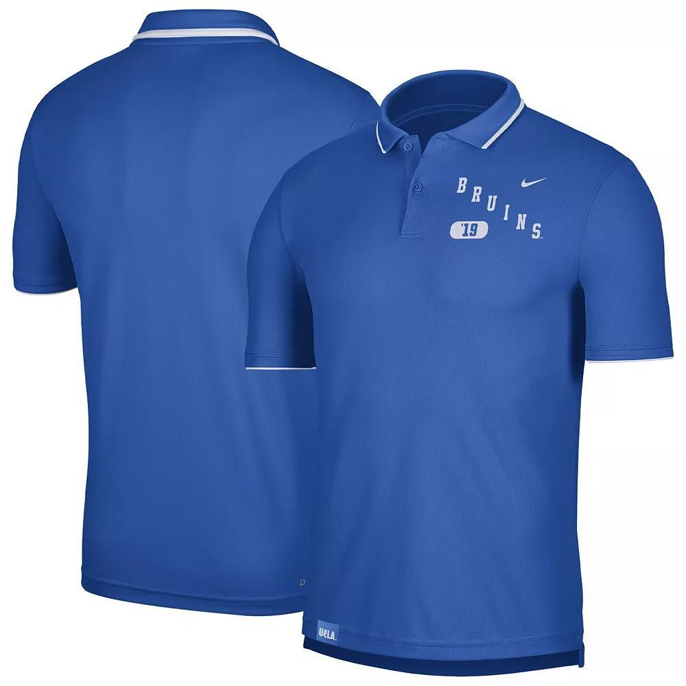 Men's Nike Scarlet Ohio State Buckeyes Wordmark Performance Polo, Size: Small, Red Product Image