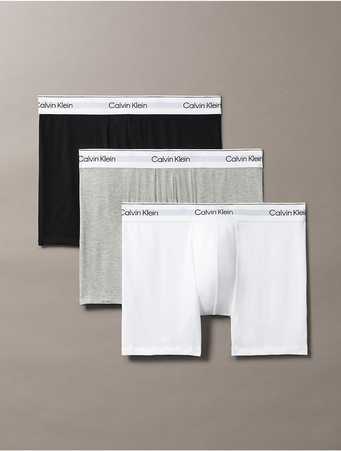 Calvin Klein Men's Icon Cotton Stretch 3-Pack Boxer Brief - Multi - XL Product Image