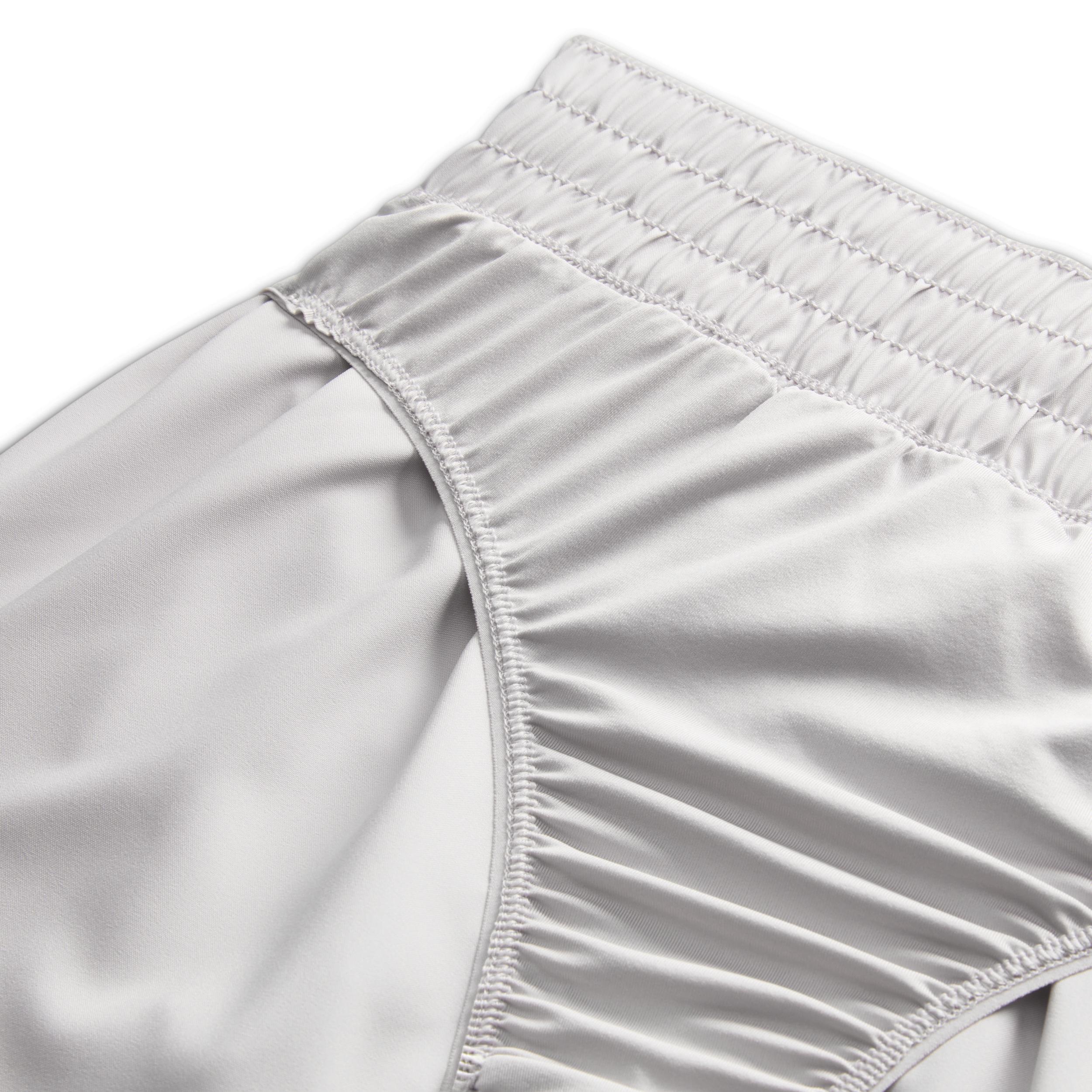 Nike Womens One Dri-FIT Mid-Rise 3 Brief-Lined Shorts Product Image