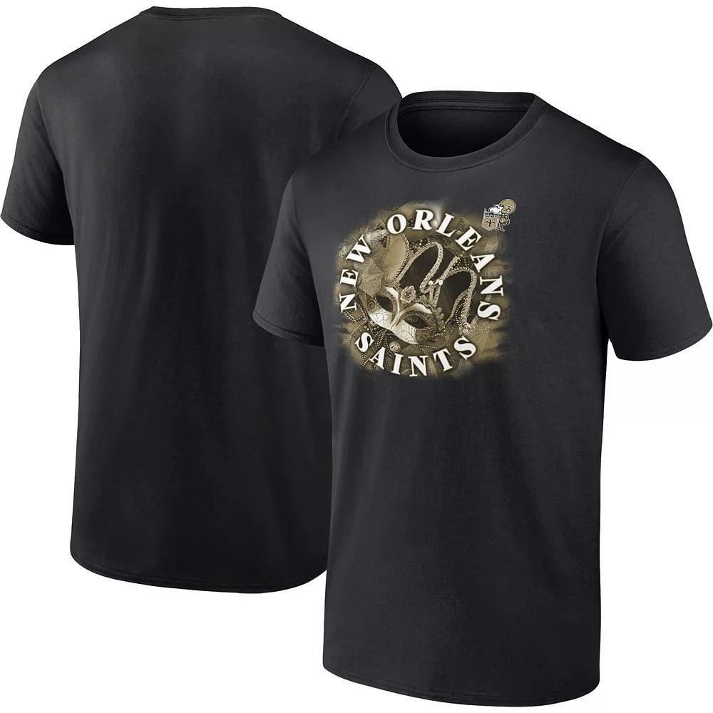 Men's Fanatics Branded Black New Orleans Saints Big & Tall Sporting Chance T-Shirt, Size: 2XB Product Image