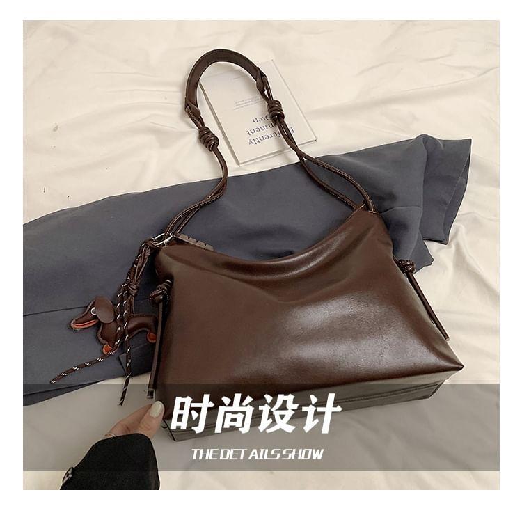 Faux Leather Tote Bag Product Image