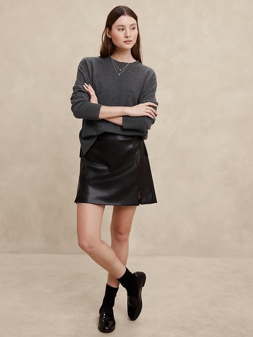 Merino-Cashmere Pullover Sweater Product Image