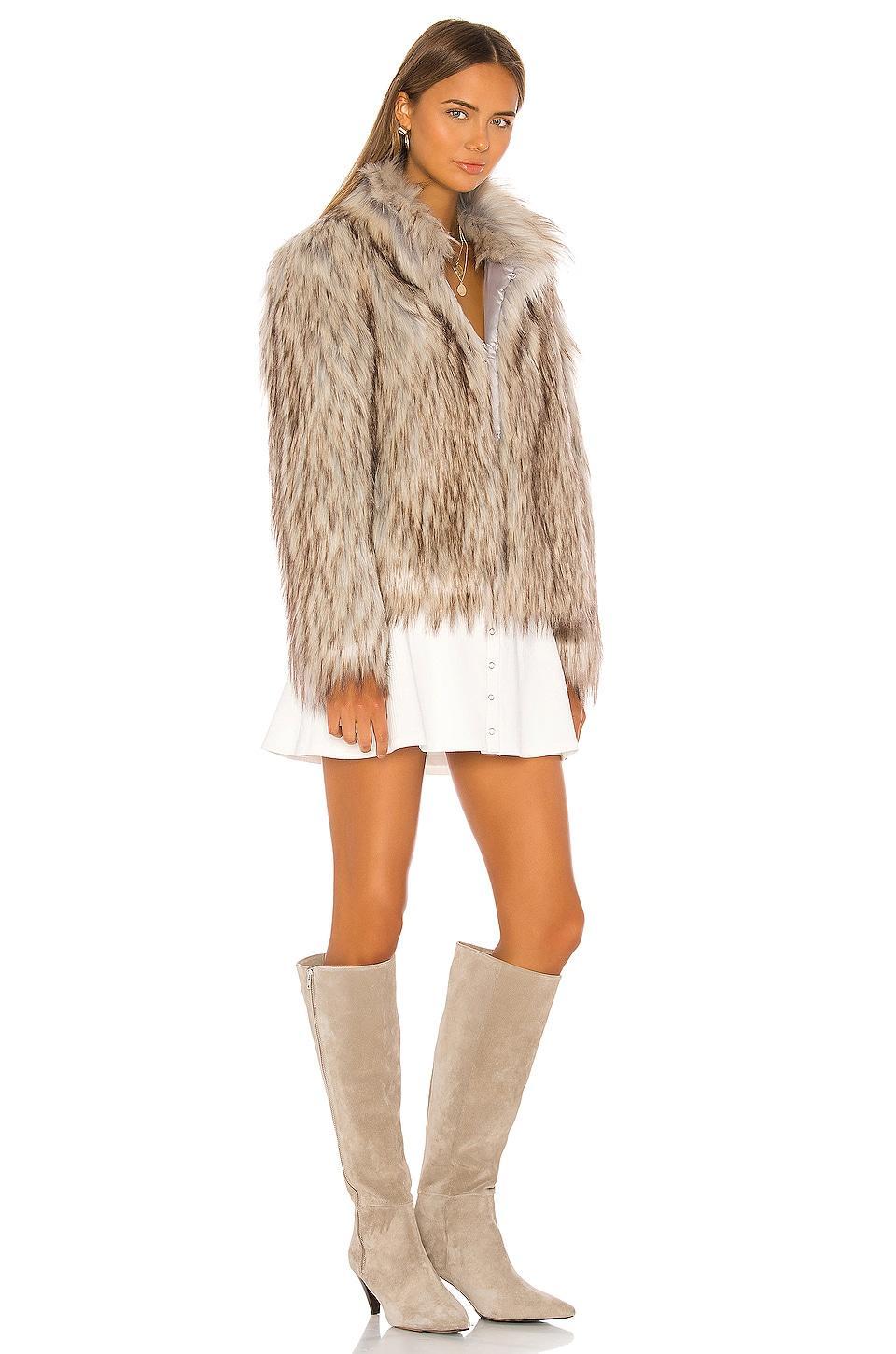 Faux Fur Jacket Unreal Fur Product Image