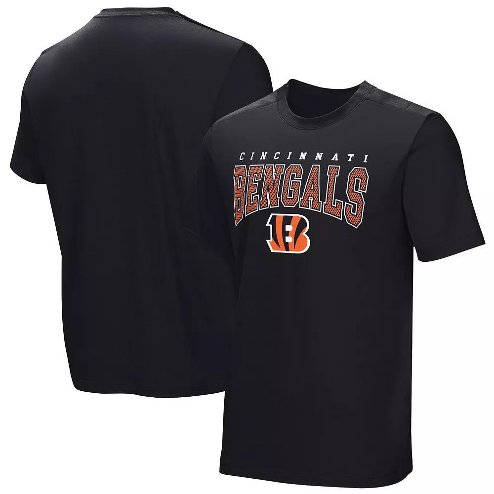 Men's  Black Cincinnati Bengals Home Team Adaptive T-Shirt, Size: XL Product Image