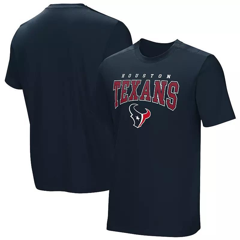 Men's  Navy Houston Texans Home Team Adaptive T-Shirt, Size: XL, Blue Product Image