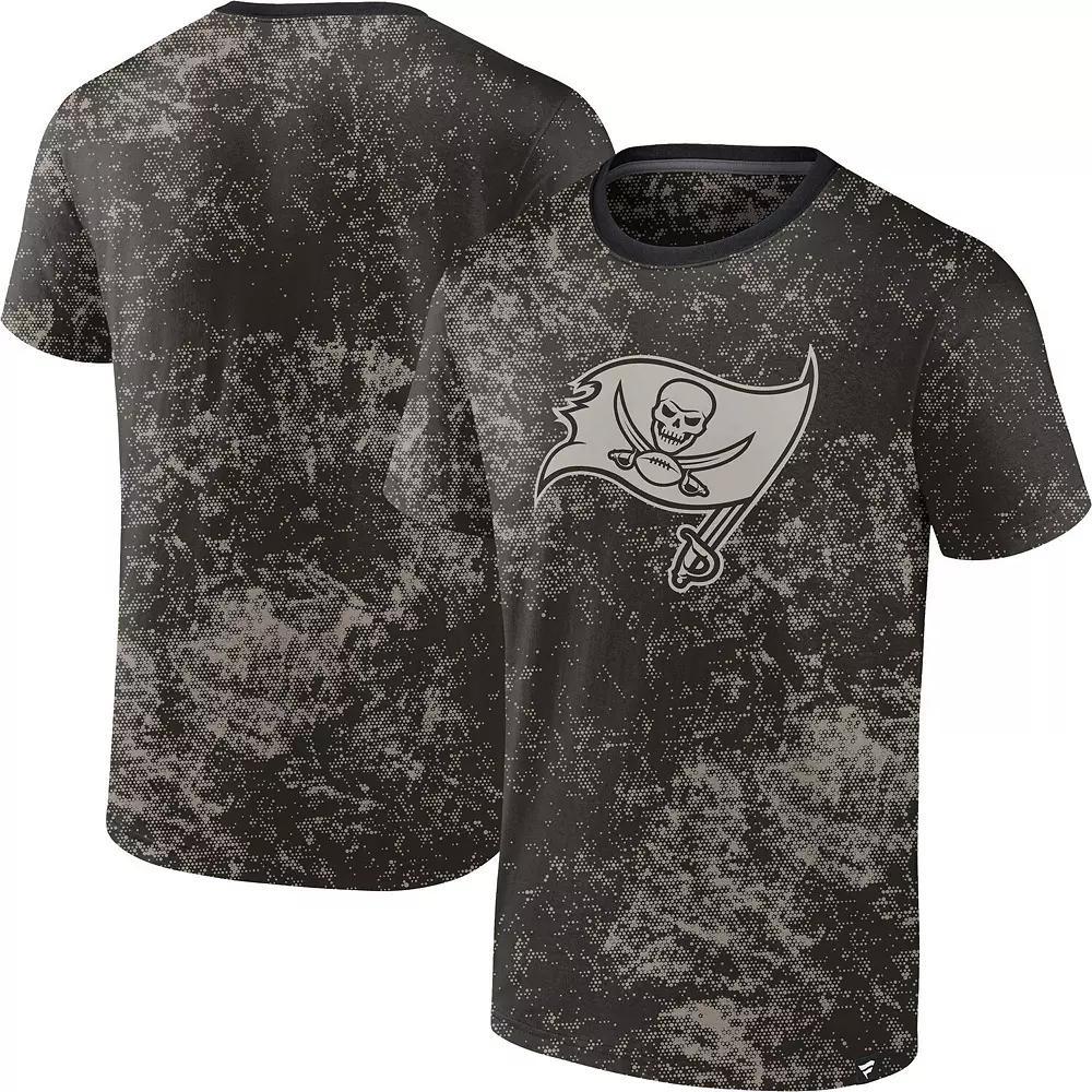 Men's Fanatics Branded Black Tampa Bay Buccaneers Shadow T-Shirt, Size: Medium Product Image