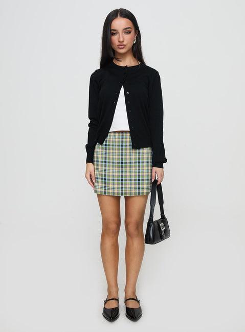 Capeside Knit Cardigan Black Product Image