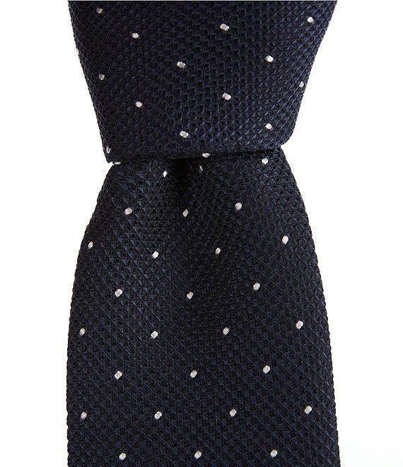 Hugo Boss Dotted 2.36#double; Silk Blend Tie Product Image
