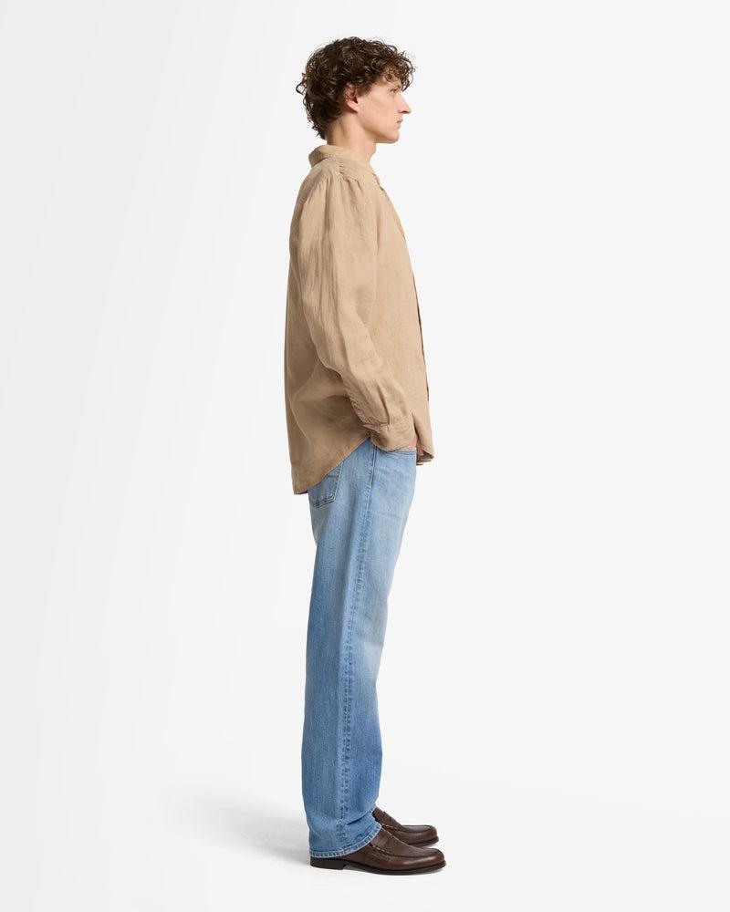 Classic Linen Button Up Shirt Product Image