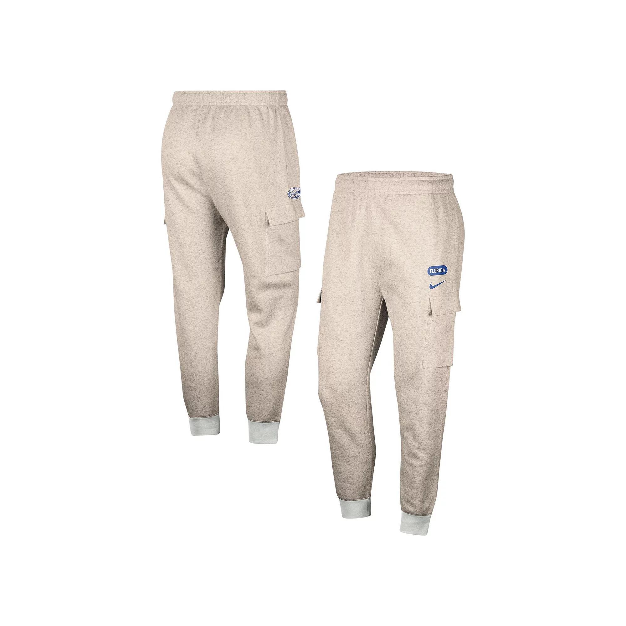 Men's Nike Oatmeal UCLA Bruins Club Cargo Jogger Pants, Size: 2XL, Grey Product Image