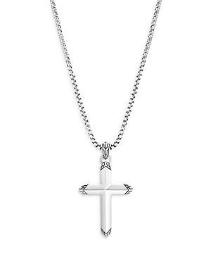 John Hardy Sterling Silver Classic Chain Cross Pendant Necklace, 26 Product Image