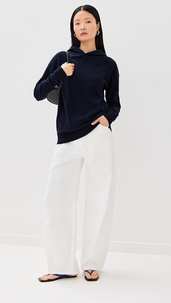 Tibi Washable Cashmere Easy Hoodie | Shopbop Product Image