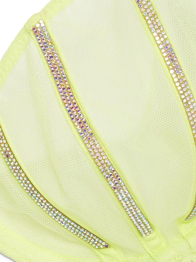 Sheer Shine Unlined Low-Cut Demi Bra Product Image