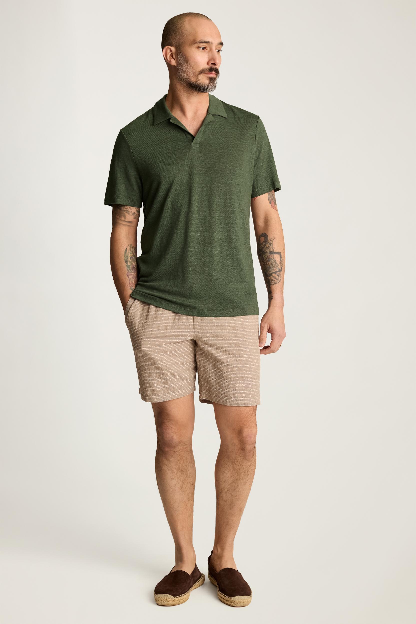 Linen Polo Product Image