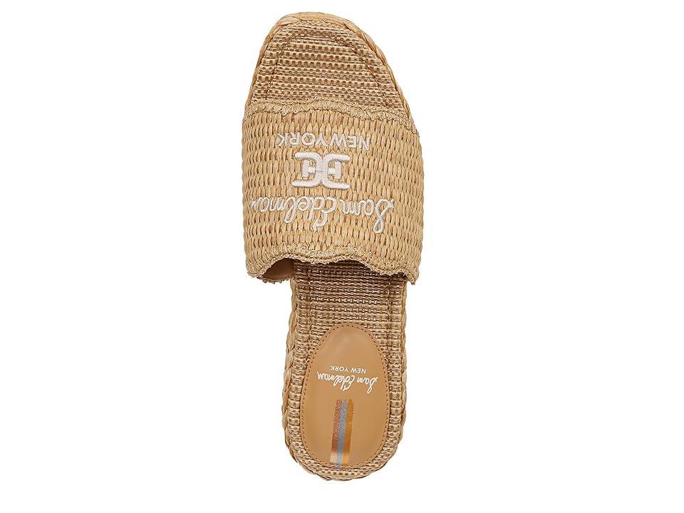 Sam Edelman Camila Platform Wedge Sandal Sand Raffia Product Image