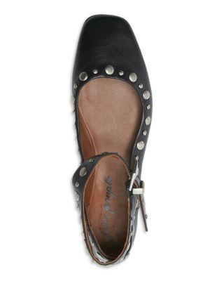 Women's Mystic Ankle Strap Mary Jane Studded Flats Product Image