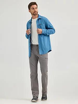 Men's Wrangler® Flex Waist Outdoor Cargo Pant in Kangaroo Product Image