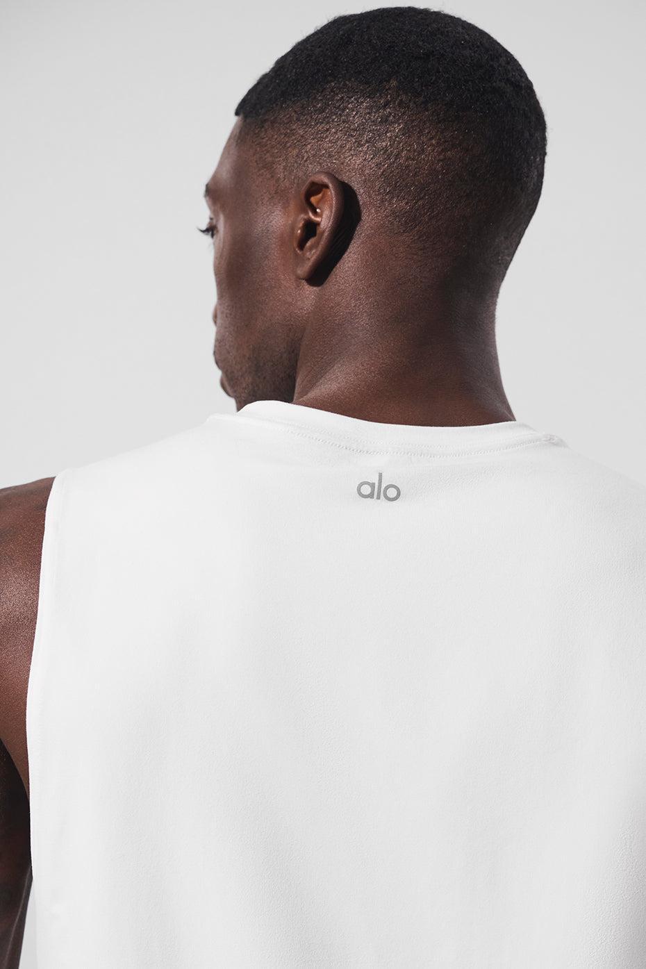 Conquer Muscle Tank - White Male Product Image