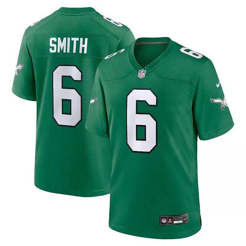 Men's Nike DeVonta Smith Kelly Green Philadelphia Eagles Alternate Game Player Jersey, Size: Medium Product Image