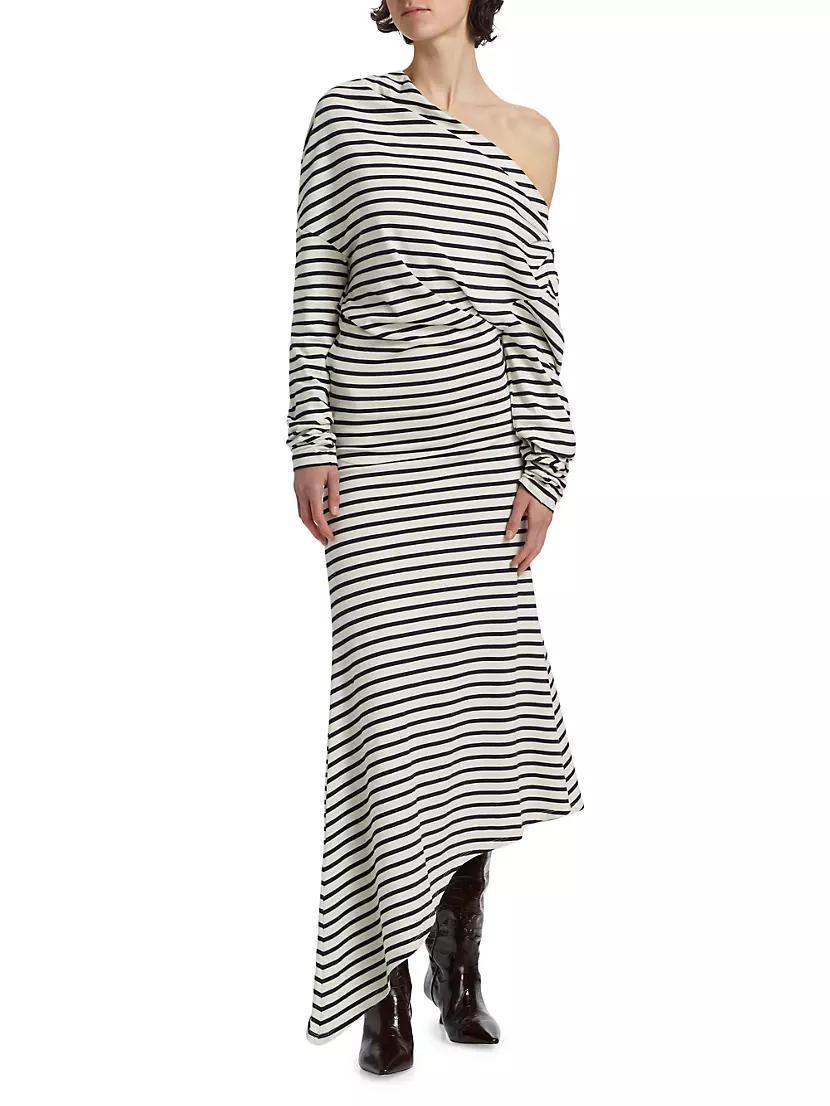Off-the-Shoulder Asymmetrical Dress Product Image