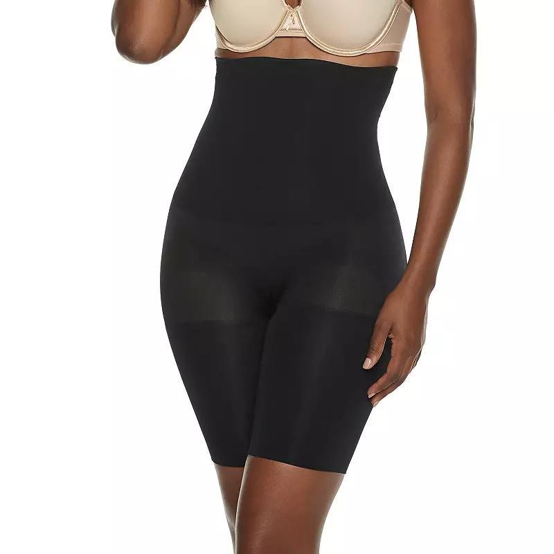 Plus Size RED HOT by SPANX® High-Waist Mid-Thigh Ultra-Firm Control Slimmer FS4015, Women's, Size: 1XL, Naked Product Image