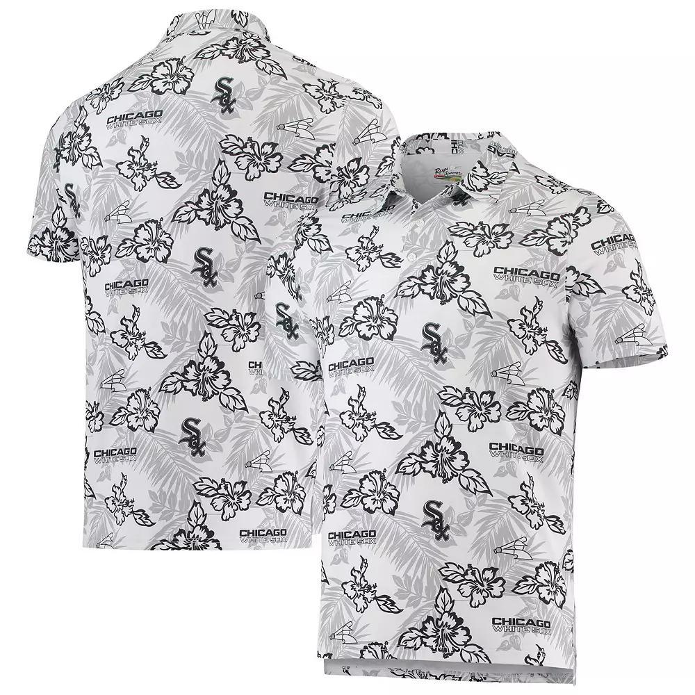 Men's Reyn Spooner White Chicago White Sox Performance Polo, Size: Small Product Image