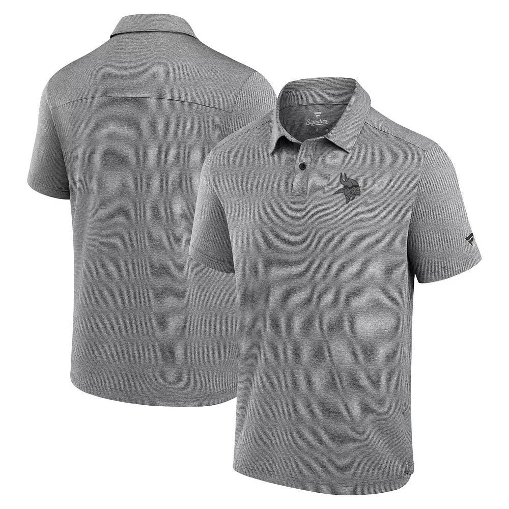 Men's Fanatics Signature Gray Miami Dolphins Front Office Tech Polo Shirt, Size: 4XL, Grey Product Image