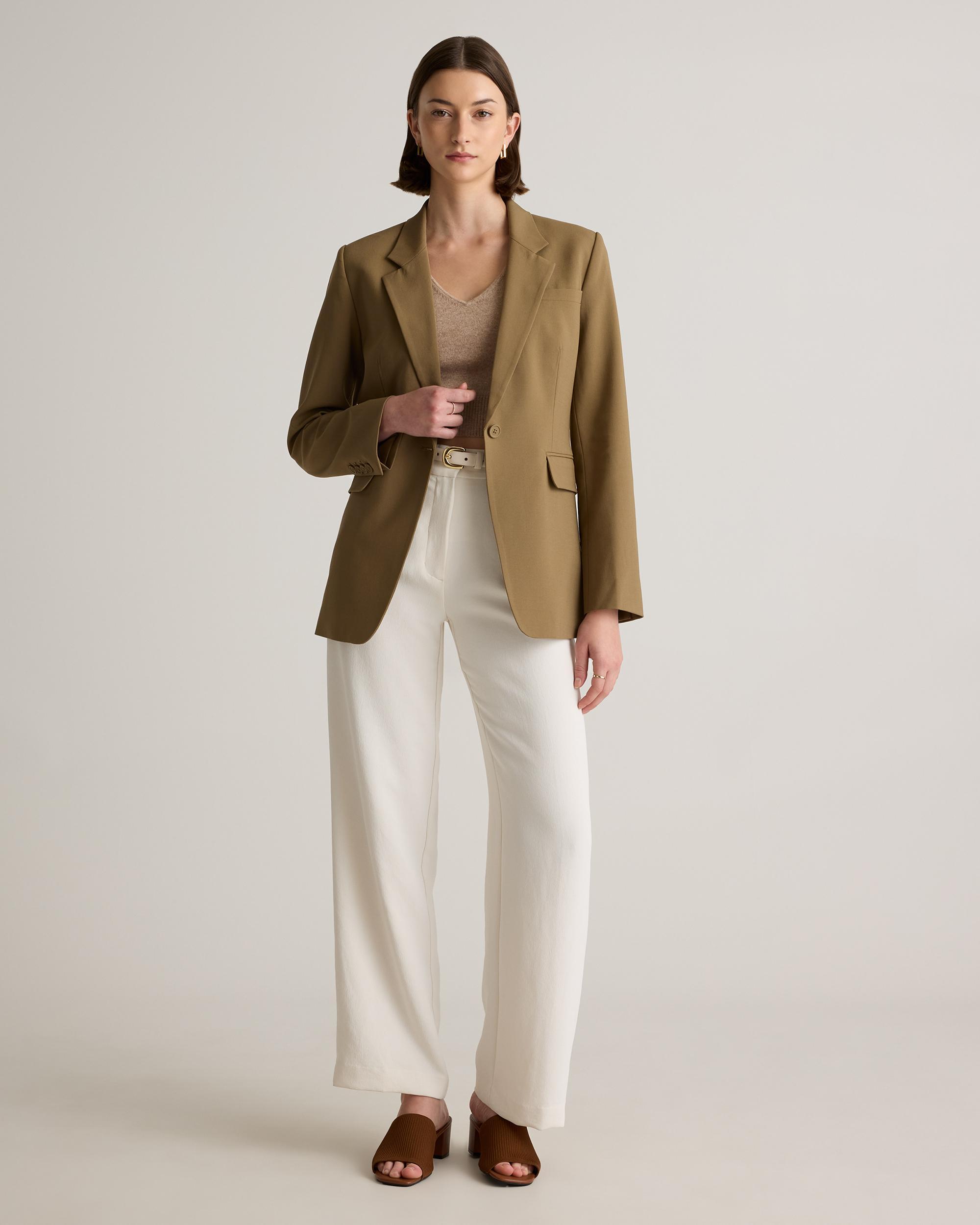 Quince | Women's Italian Wool Long Blazer Product Image