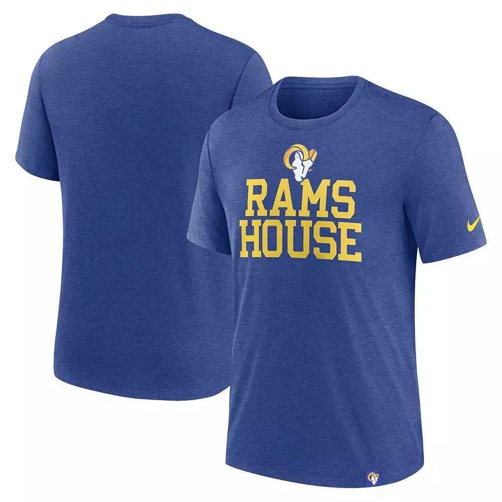 Men's Nike Navy Houston Texans Exceed Performance T-Shirt, Size: Large, Blue Product Image