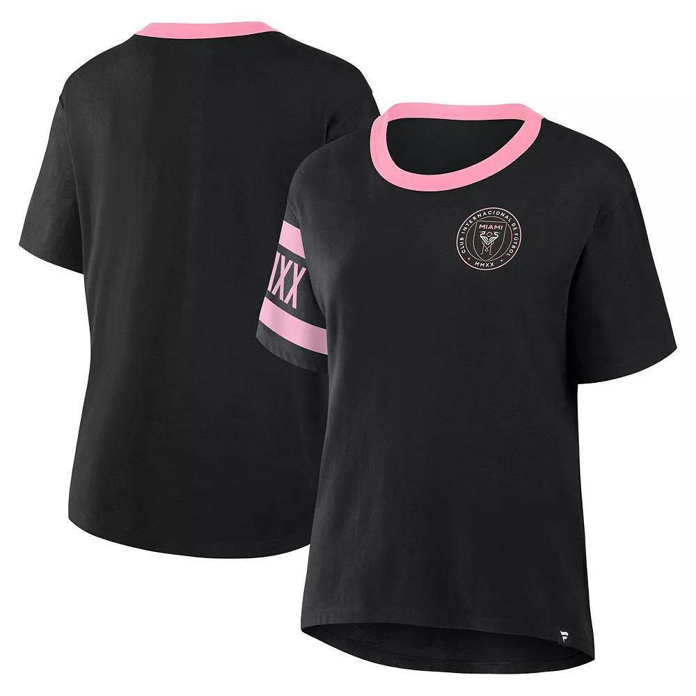 Women's Fanatics  Black Inter Miami CF Defender Pairing Legacy T-Shirt, Size: Medium, Mls Black Product Image