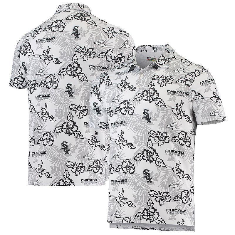 Men's Reyn Spooner White Chicago White Sox Performance Polo, Size: Small Product Image