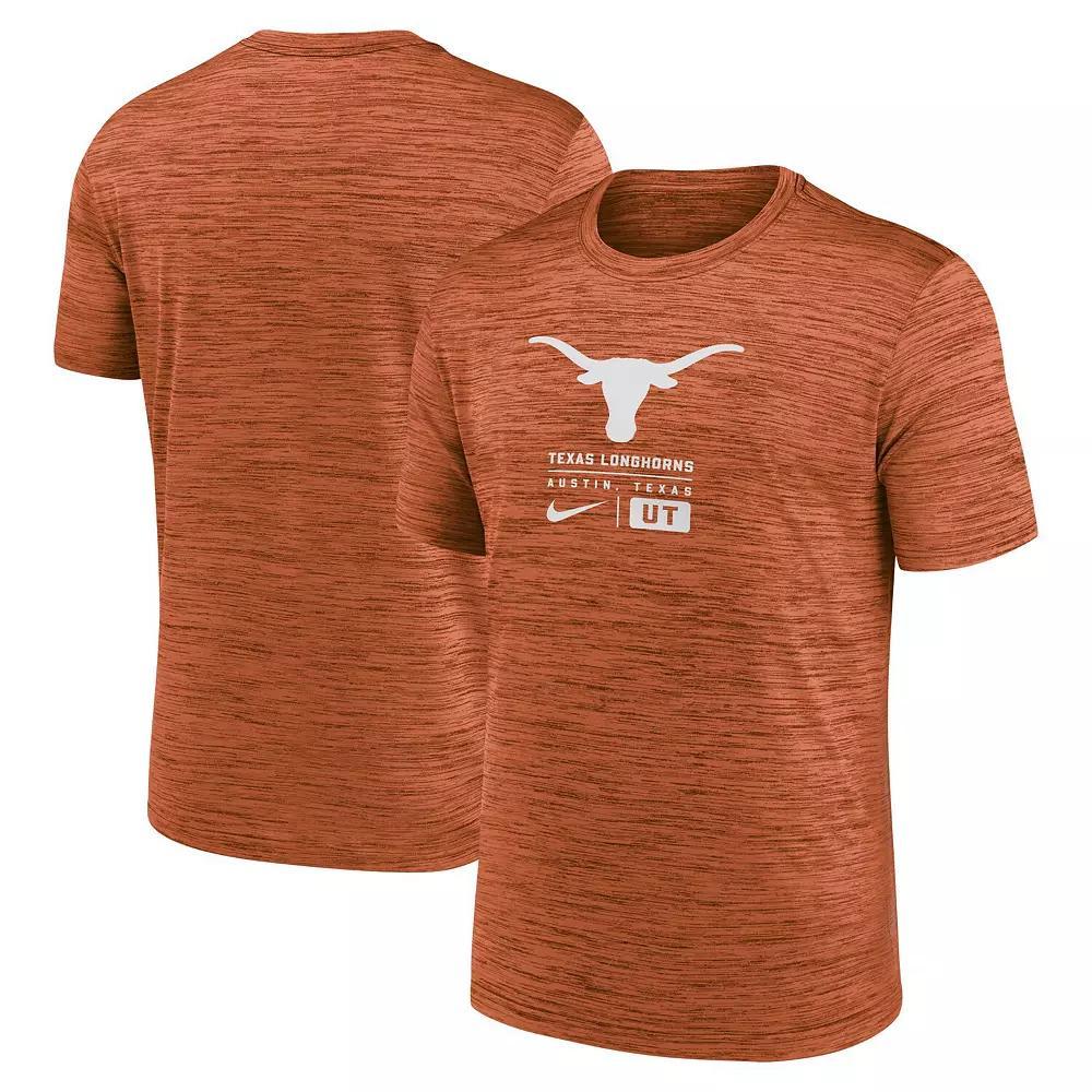 Men's Nike  Charcoal Georgia Bulldogs Campus Center Block Velocity Performance T-Shirt, Size: 2XL Product Image