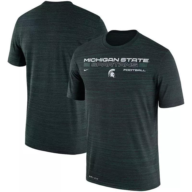 Men's Nike Green Michigan State Spartans Team Velocity Legend Performance T-Shirt, Size: Large Product Image