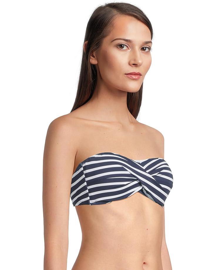 Women's Tommy Bahama Coastline Stripe Twist Bandeau Top Product Image