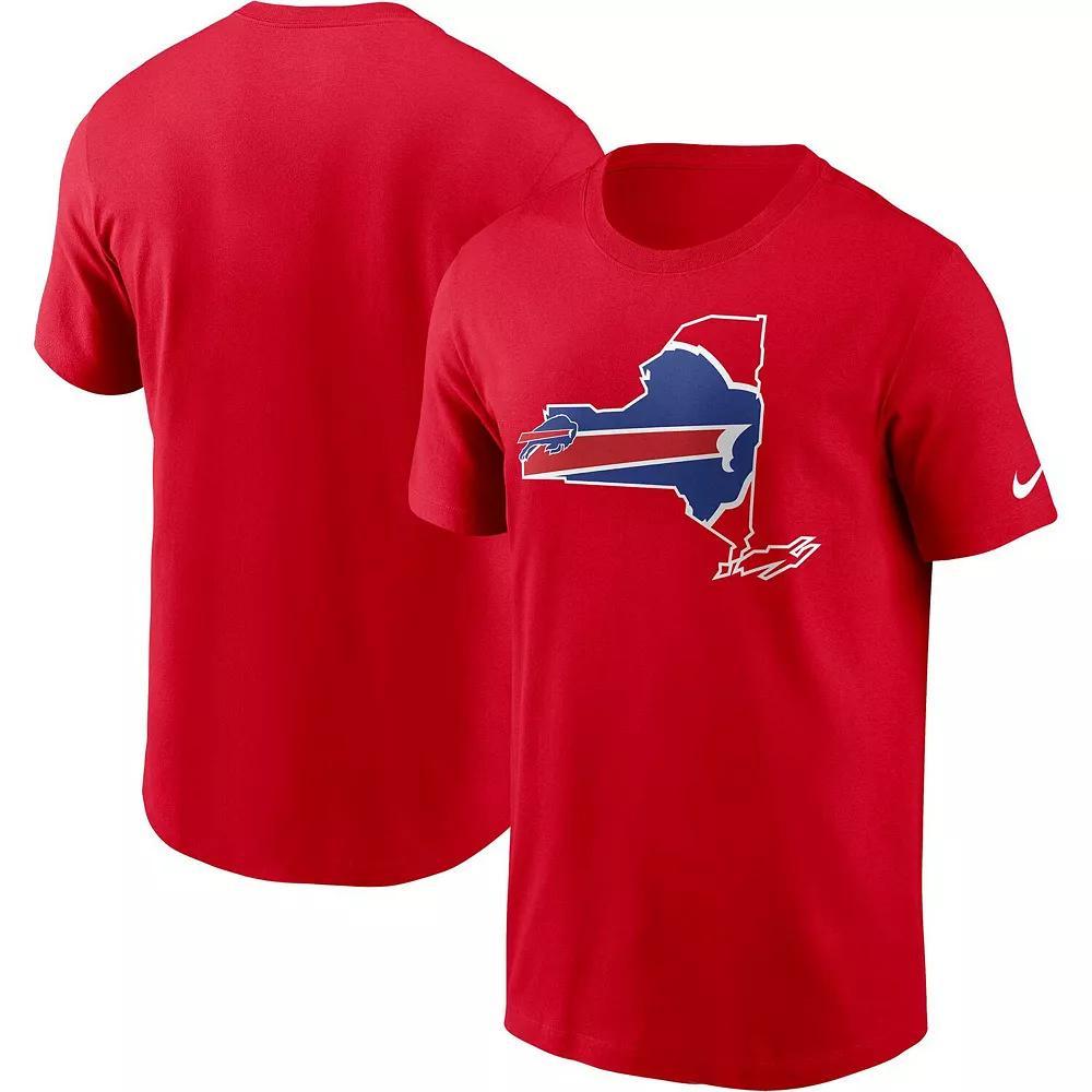 Men's Nike  Red Buffalo Bills Local Essential T-Shirt, Size: 3XL Product Image