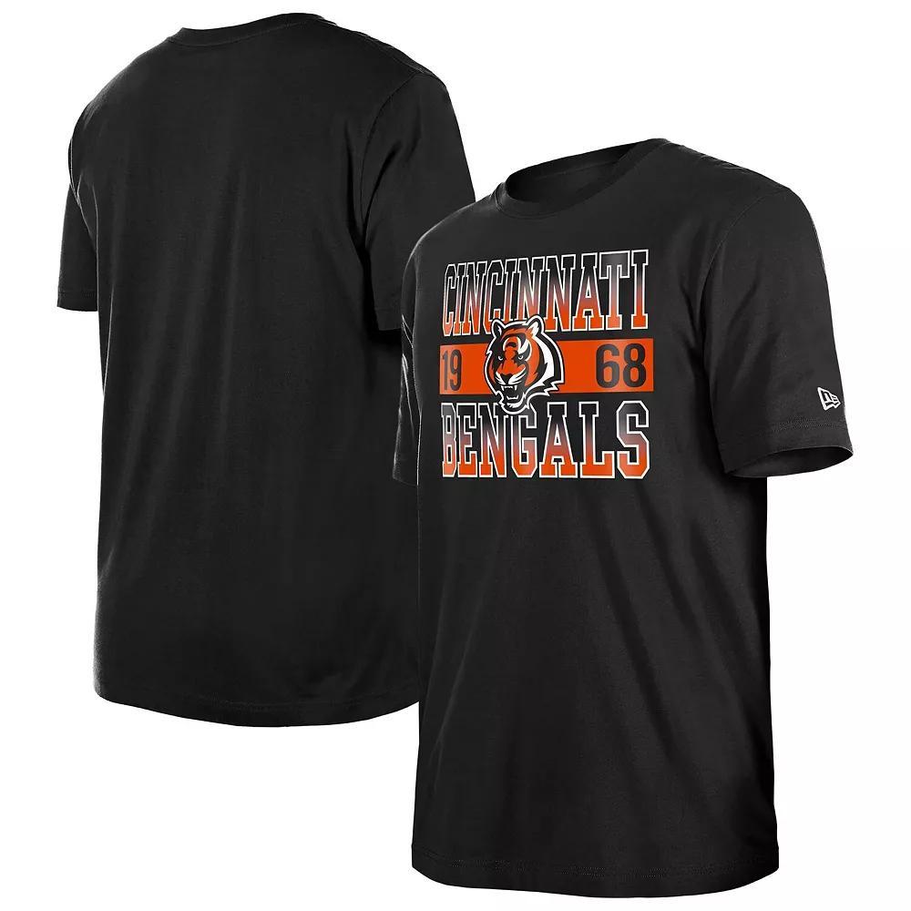 Men's New Era Black Cincinnati Bengals City Team T-Shirt, Size: Large Product Image