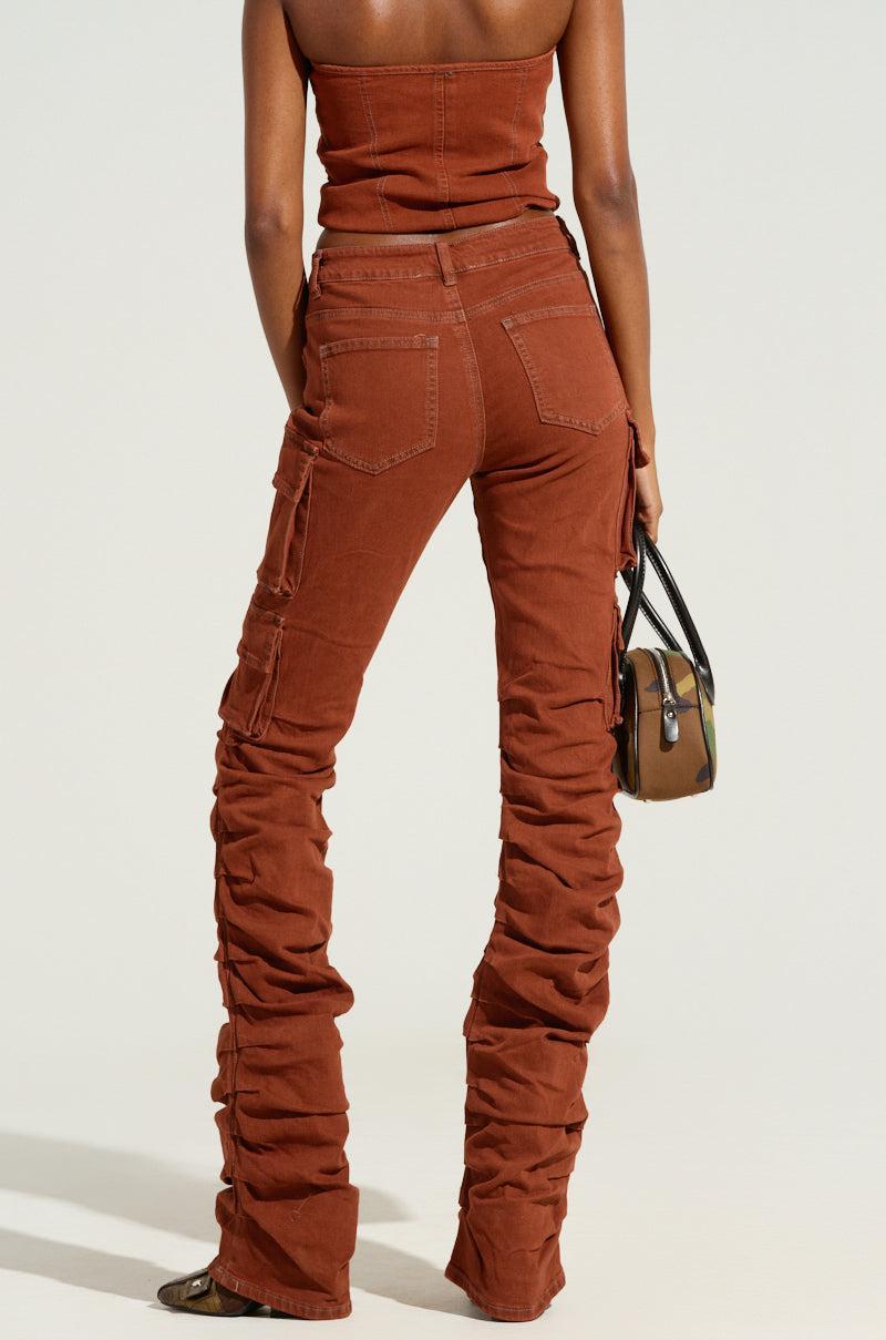 DOUBLE VISION VINTAGE WASH DENIM PANT Product Image