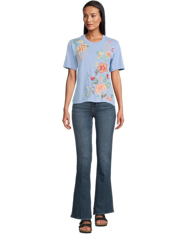 V-neck Short Sleeve Tee - Nicolette Product Image