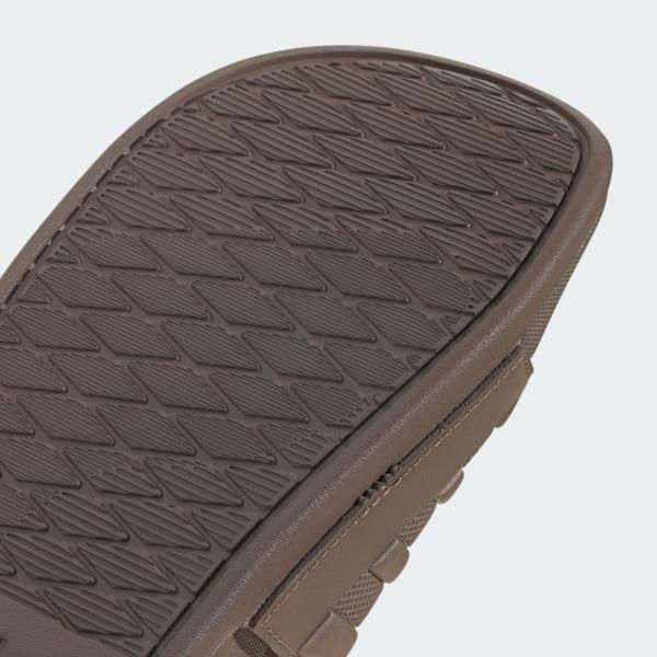 adidas Adilette Stripe Comfort Men's Slide Sandals, Size: 14, Earth Strata Product Image