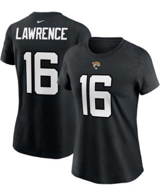 Womens Nike Trevor Lawrence Jacksonville Jaguars 2021 NFL Draft First Round Pick Player Name & Number T-Shirt Product Image