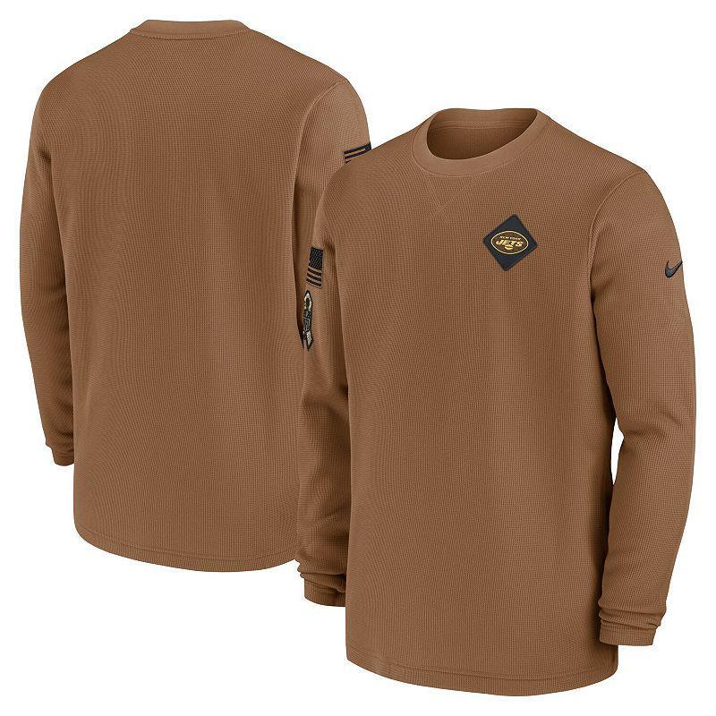 Men's Nike Brown Cleveland Browns Salute to Service Pullover Sweatshirt, Size: Medium Product Image
