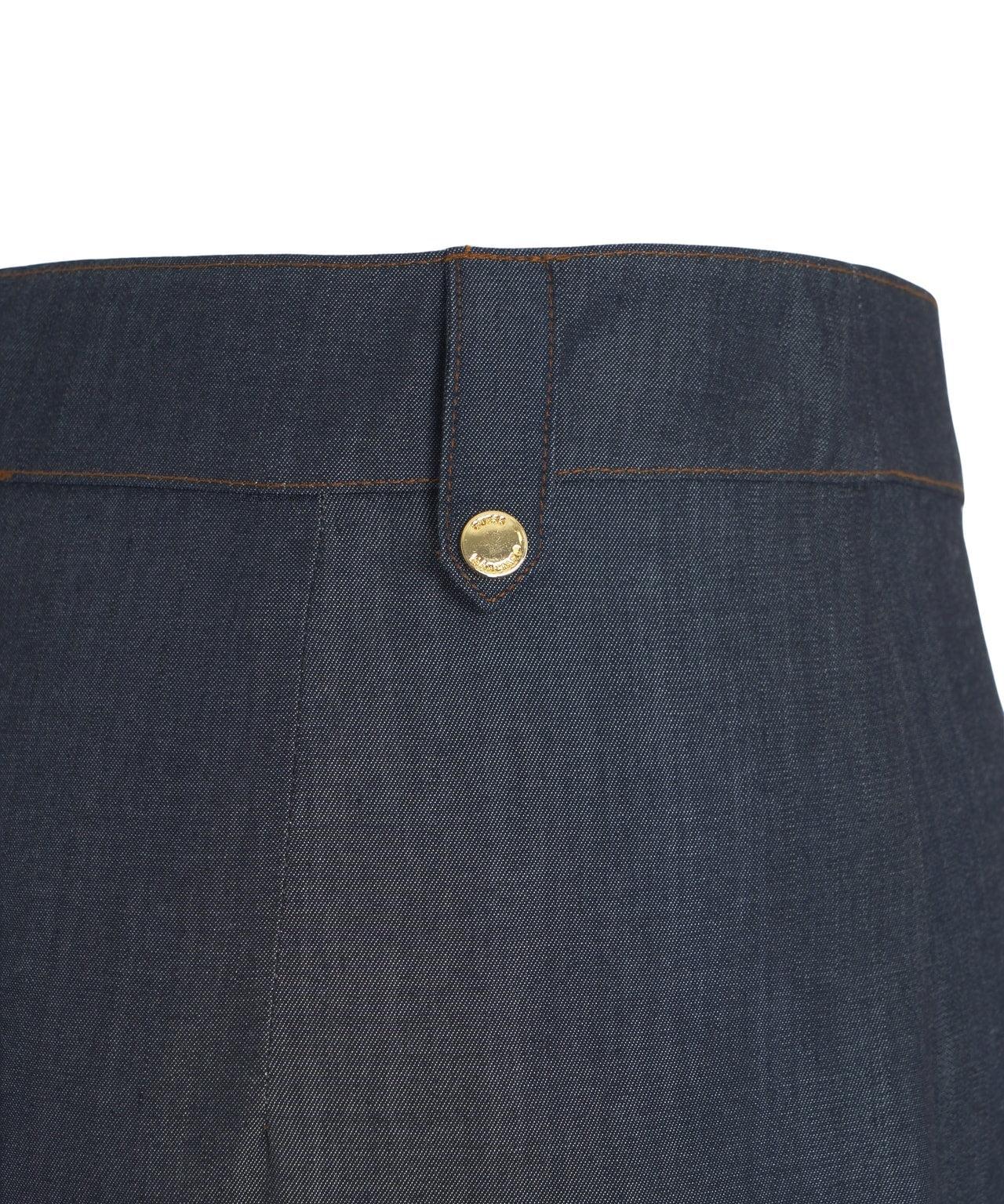 Tencel pants with loop details Product Image