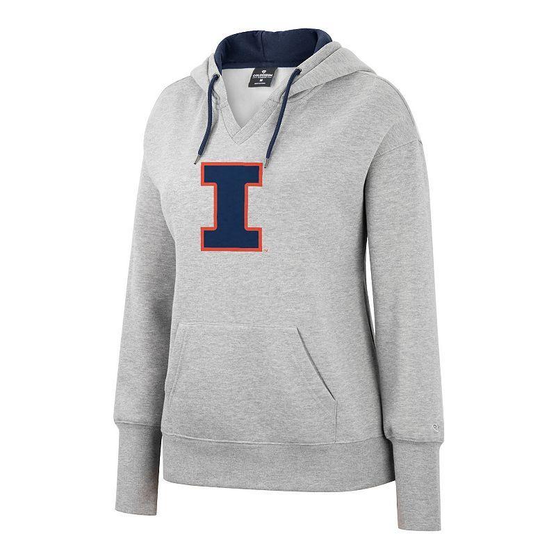 Women's Arizona State Sun Devils Heather Grey Pullover Hoodie, Size: XXL, Gray Product Image