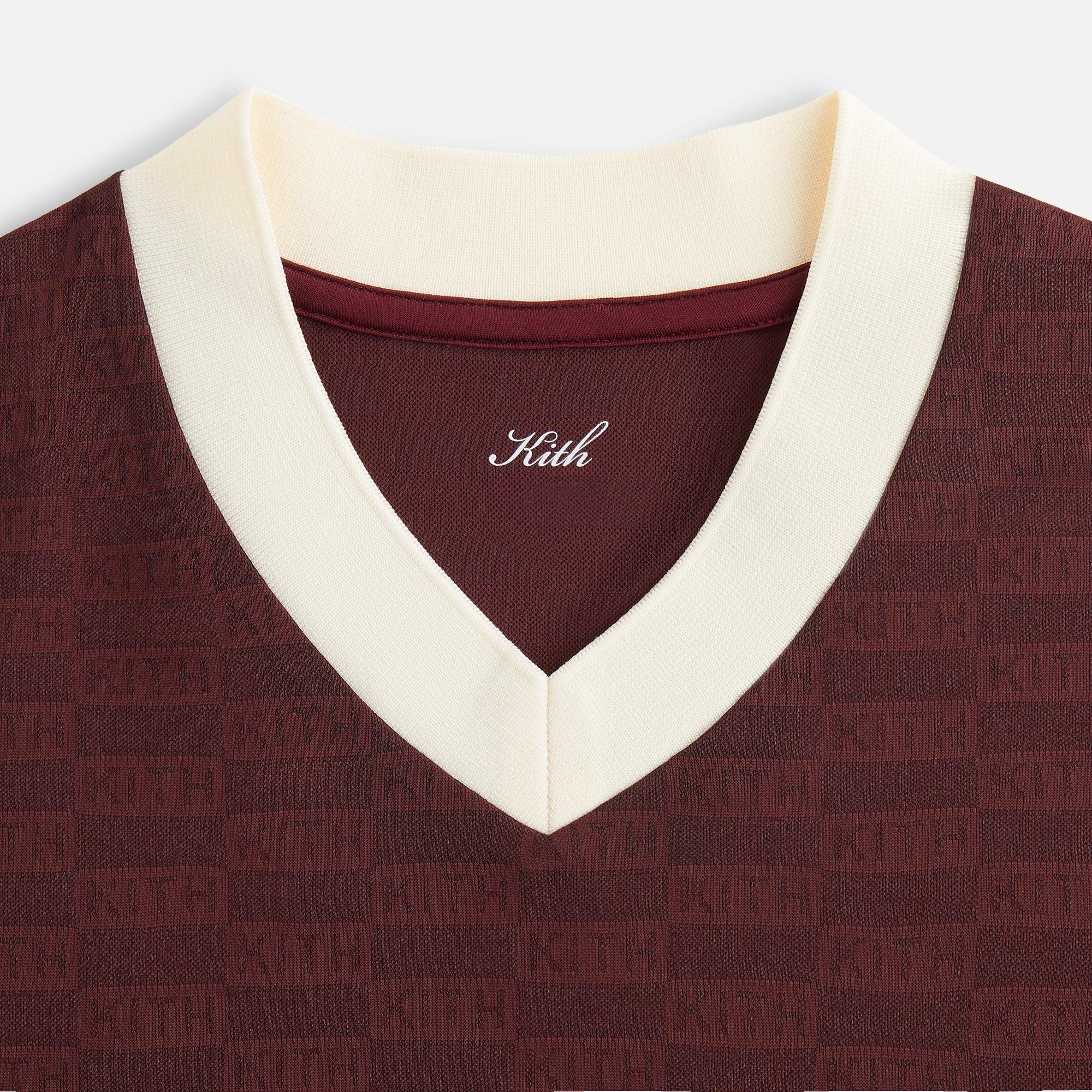 Kith Women Nicci Monogram Jersey - Magma Female Product Image