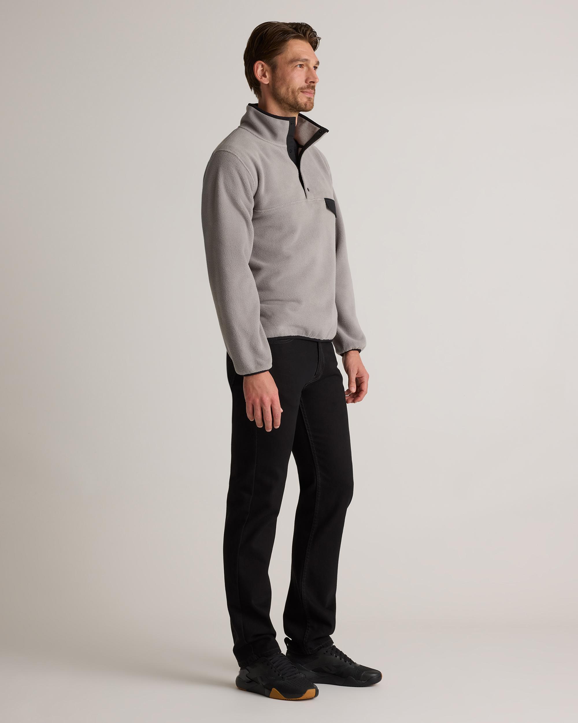Quince | Men's Polar Fleece Snap Pullover Recycled Polyester Product Image