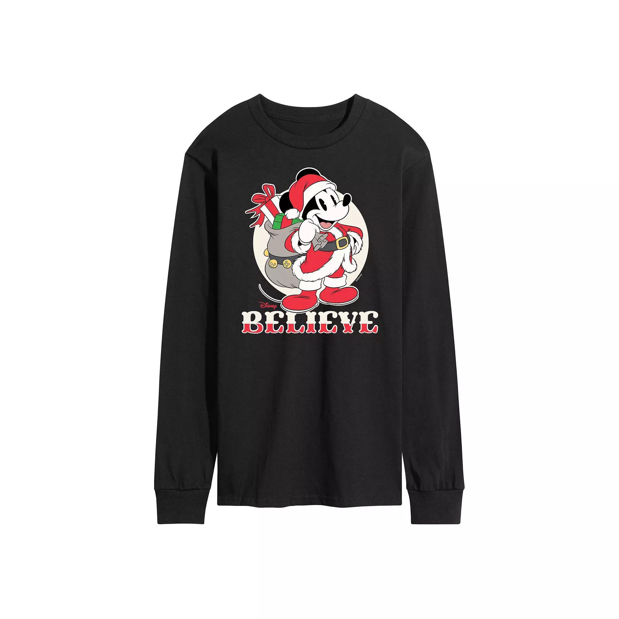 Disneys Mens Believe Long-sleeved Tee Product Image
