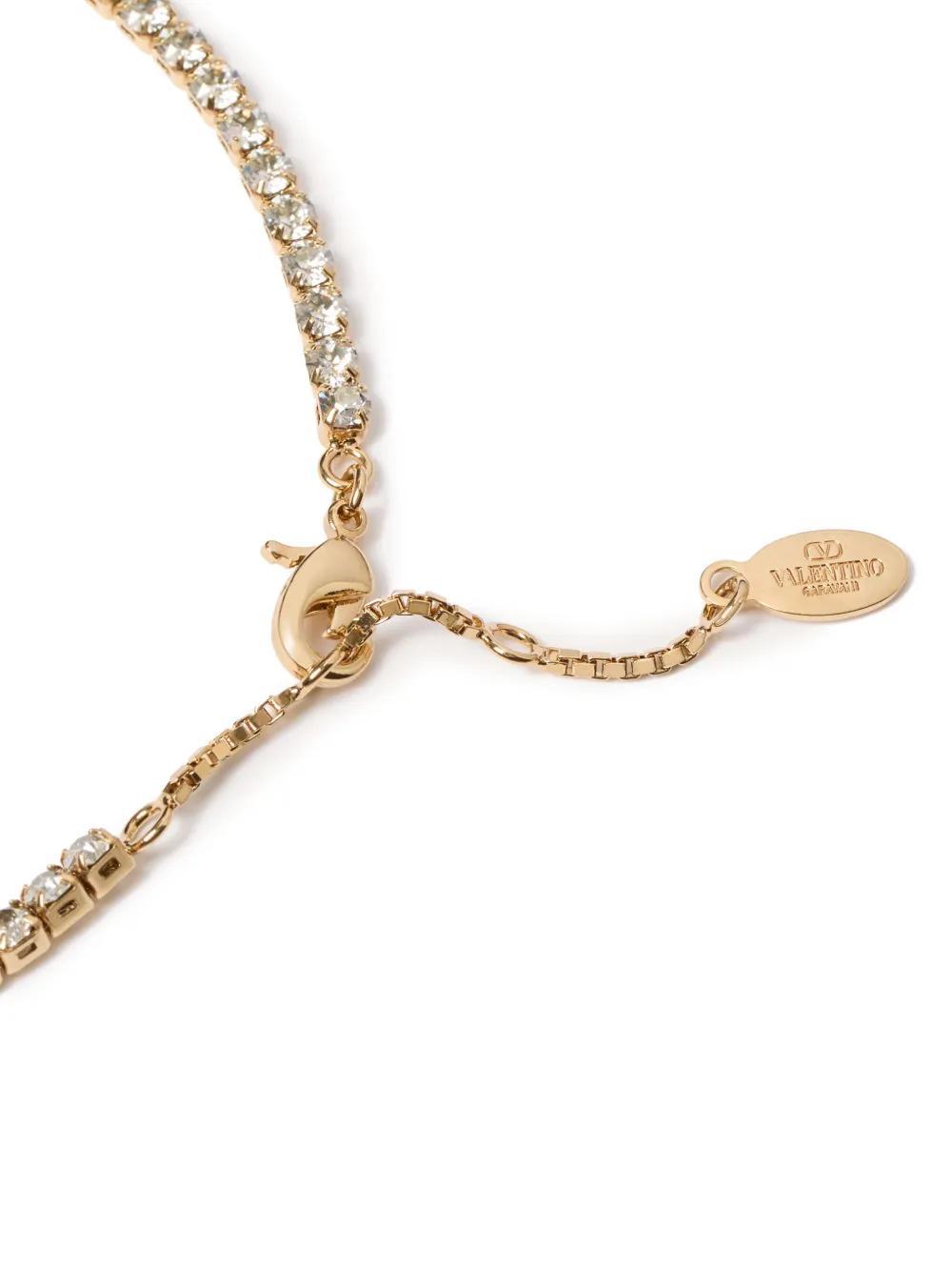 VLogo Signature crystal necklace Product Image