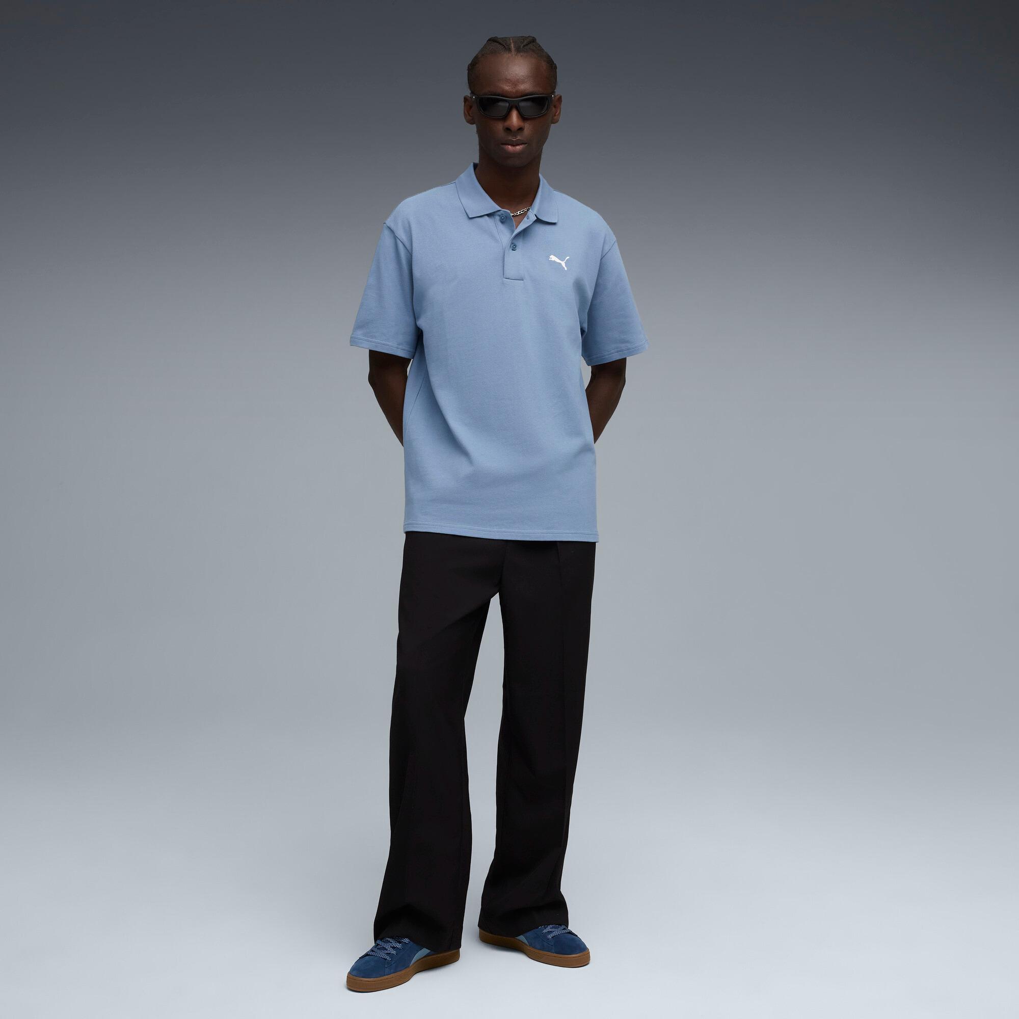 WARDROBE ESS Men's Pique Relaxed Polo Product Image