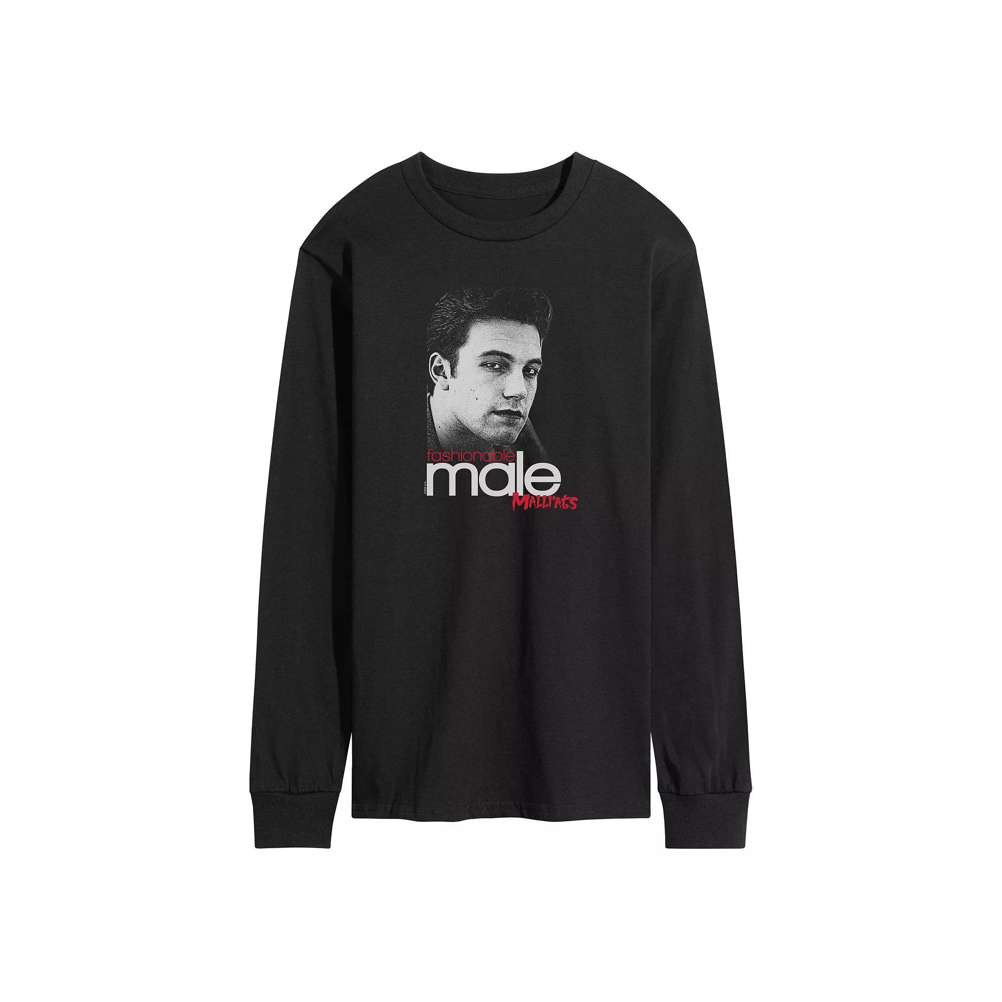Mens Mall Rats Fashionable Male Long Sleeve Graphic Tee Product Image